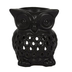 Black Owl Oil Burner | Inspired Creative Gifts | UK Supplier