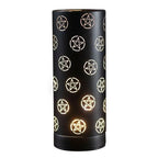 Black Pentagram Aroma Lamp | Inspired Creative Gifts | UK Supplier