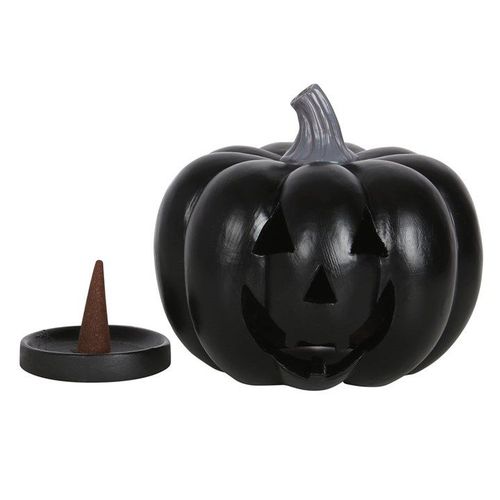 Black Pumpkin Incense Cone Holder | Inspired Creative Gifts | UK Supplier