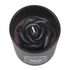 Black Rose Candle with 3D Roses | Inspired Creative Gifts | UK Supplier