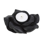 Black Rose Resin Tealight Candle Holder | Inspired Creative Gifts | UK Supplier