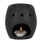 Black Skull Oil Burner | Inspired Creative Gifts | UK Supplier