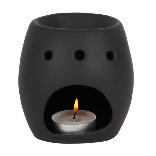 Black Skull Oil Burner | Inspired Creative Gifts | UK Supplier