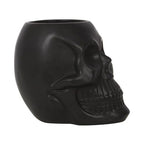 Black Skull Plant Pot | Inspired Creative Gifts | UK Supplier