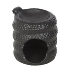 Black Snake Oil Burner and Wax Warmer | Inspired Creative Gifts | UK Supplier