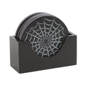 Black Spiderweb Coaster Set | Inspired Creative Gifts | UK Supplier