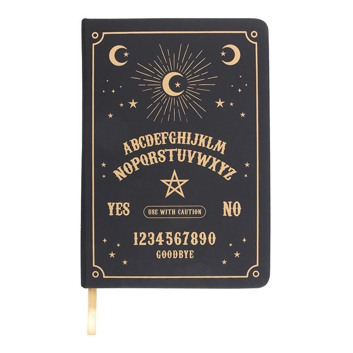 Black Talking Board A5 Notebook | Inspired Creative Gifts | UK Supplier
