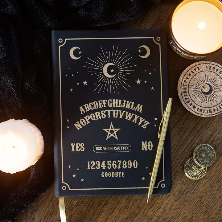 Black Talking Board A5 Notebook | Inspired Creative Gifts | UK Supplier