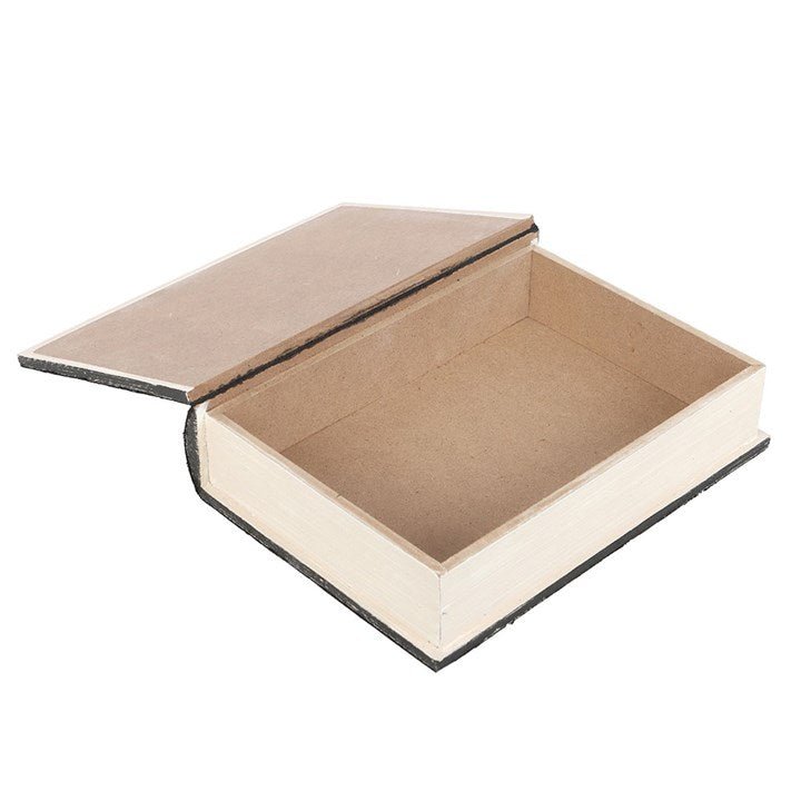 Black Talking Board Book Storage Box | Inspired Creative Gifts | UK Supplier