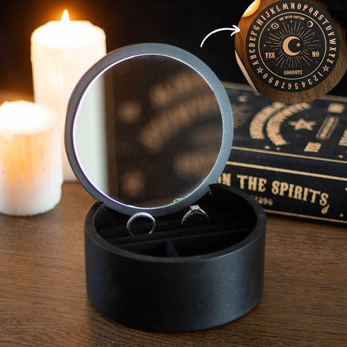 Black Talking Board Jewellery Box | Inspired Creative Gifts | UK Supplier