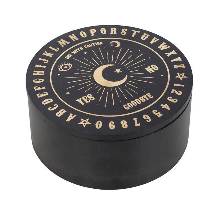 Black Talking Board Jewellery Box | Inspired Creative Gifts | UK Supplier