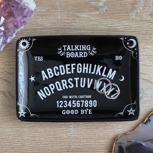 Black Talking Board Trinket Dish | Inspired Creative Gifts | UK Supplier