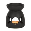 Black Triple Moon Cut Out Oil Burner | Inspired Creative Gifts | UK Supplier