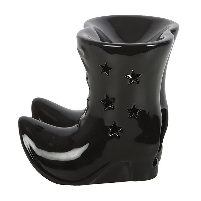Black Witch Boots Oil Burner | Inspired Creative Gifts | UK Supplier