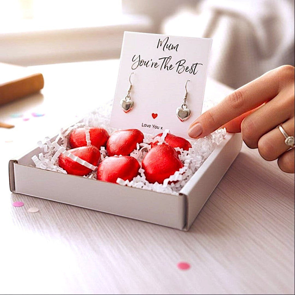 Personalised Mum You're The Best Earring Gift Hamper