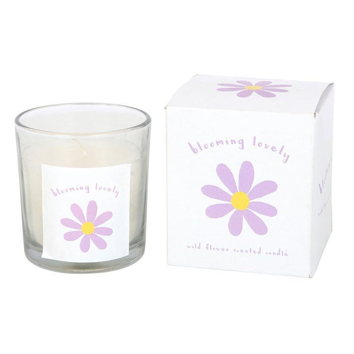 Blooming Lovely Daisy Wildflower Candle | Inspired Creative Gifts | UK Supplier