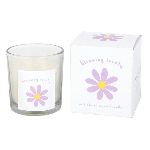 Blooming Lovely Daisy Wildflower Candle | Inspired Creative Gifts | UK Supplier