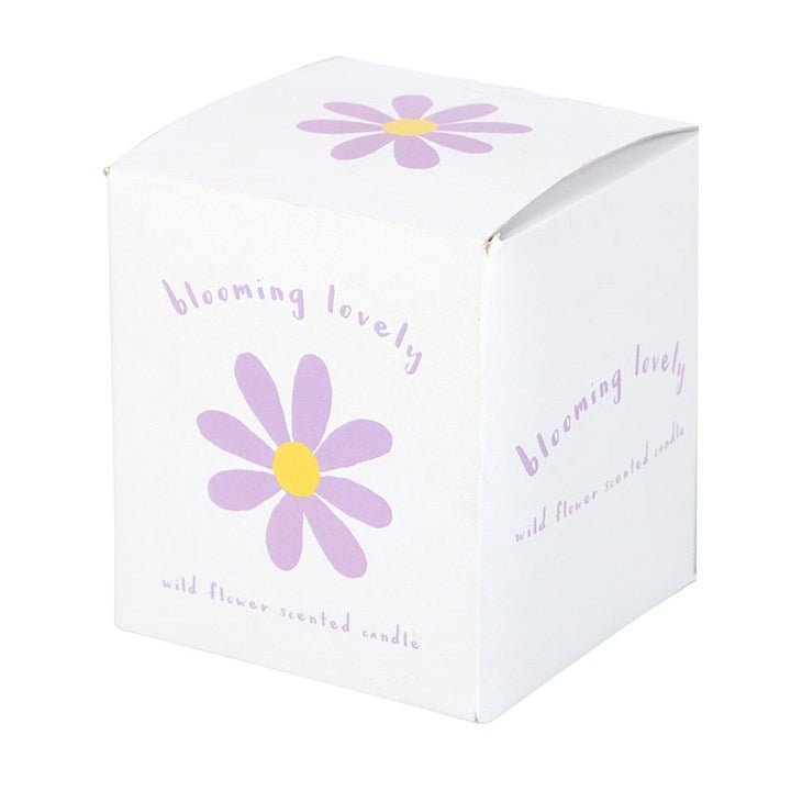 Blooming Lovely Daisy Wildflower Candle | Inspired Creative Gifts | UK Supplier