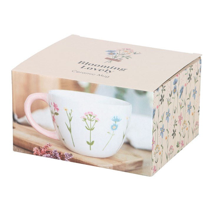 Blooming Lovely Floral Mug | Inspired Creative Gifts | UK Supplier