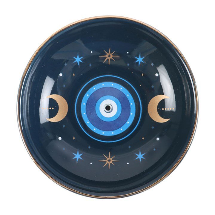 Blue All Seeing Eye Print Incense Holder | Inspired Creative Gifts