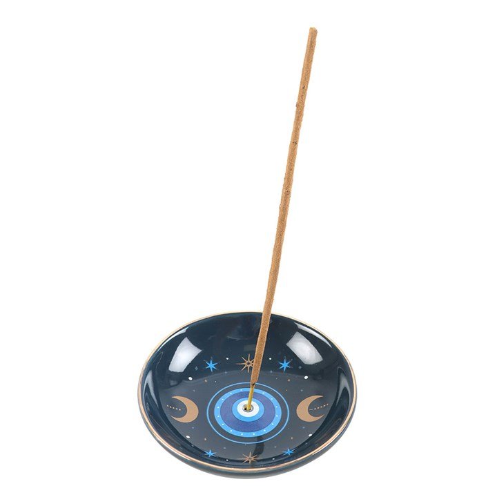 Blue All Seeing Eye Print Incense Holder | Inspired Creative Gifts