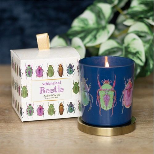 Blue Beetle Candle | Inspired Creative Gifts | UK Supplier