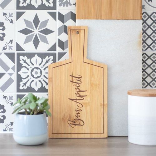 Bon Appétit Bamboo Serving Board | Inspired Creative Gifts | UK Supplier