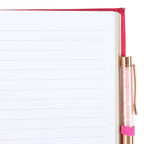 Book of Love Spells Journal with Rose Quartz Crystal Pen | Inspired Creative Gifts | UK Supplier