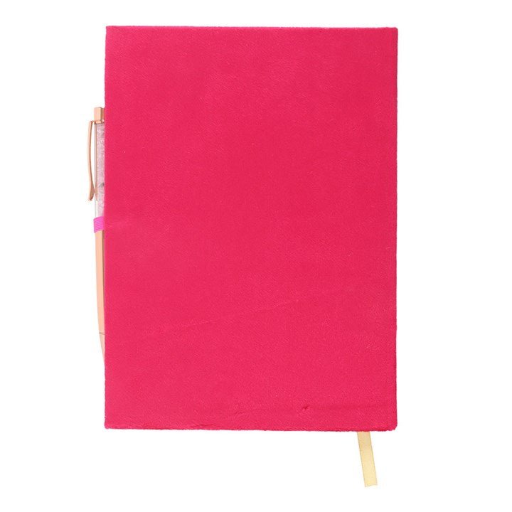 Book of Love Spells Journal with Rose Quartz Crystal Pen | Inspired Creative Gifts | UK Supplier