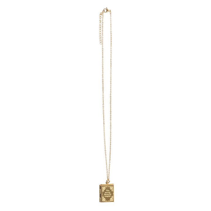 Book Shaped Locket Necklace in Gift Box | Inspired Creative Gifts | UK Supplier