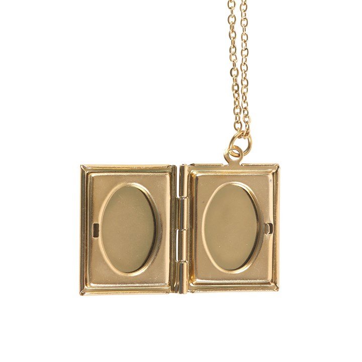 Book Shaped Locket Necklace in Gift Box | Inspired Creative Gifts | UK Supplier