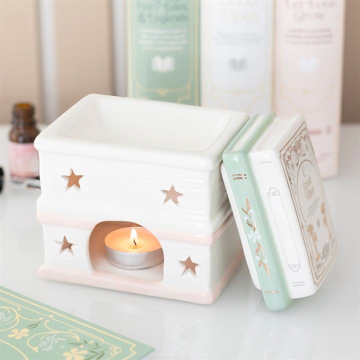 Book Stack Oil Burner | Inspired Creative Gifts | UK Supplier