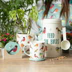 British Garden Birds Ceramic Plant Pot | Inspired Creative Gifts | UK Supplier