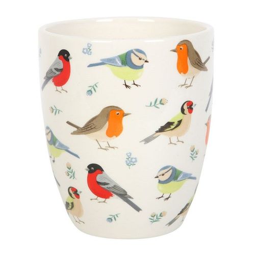 British Garden Birds Ceramic Plant Pot | Inspired Creative Gifts | UK Supplier