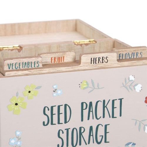 British Garden Birds Seed Packet Storage Box | Inspired Creative Gifts | UK Supplier