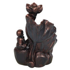 Bronze Effect Buddha Backflow Incense Burner | Inspired Creative Gifts | UK Supplier