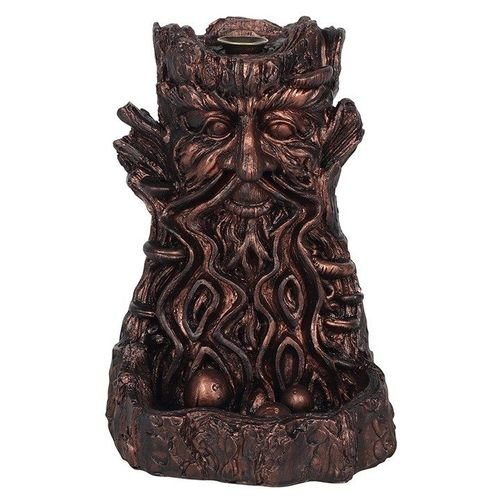 Bronze Effect Tree Man Backflow Incense Burner | Inspired Creative Gifts | UK Supplier