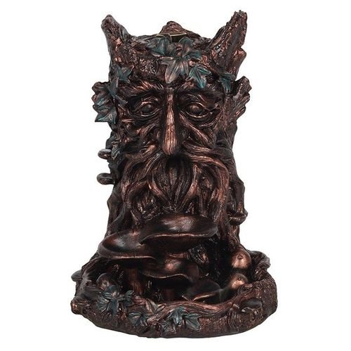 Bronze Effect Tree Man Backflow Incense Burner | Inspired Creative Gifts | UK Supplier