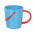 Bucket Shaped Ceramic Mug with Spade Spoon | Inspired Creative Gifts | UK Supplier