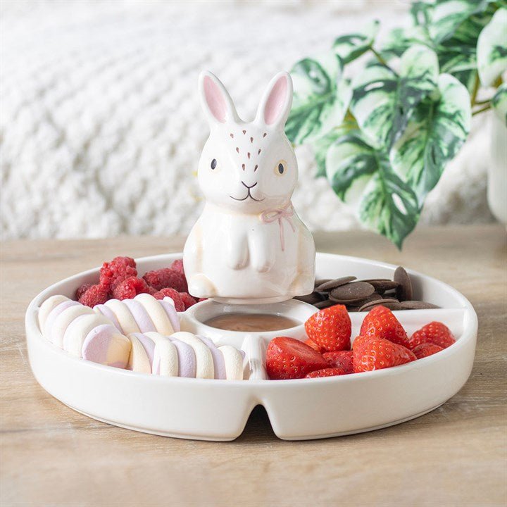 Bunny Chip & Dip Snack Dish | Inspired Creative Gifts