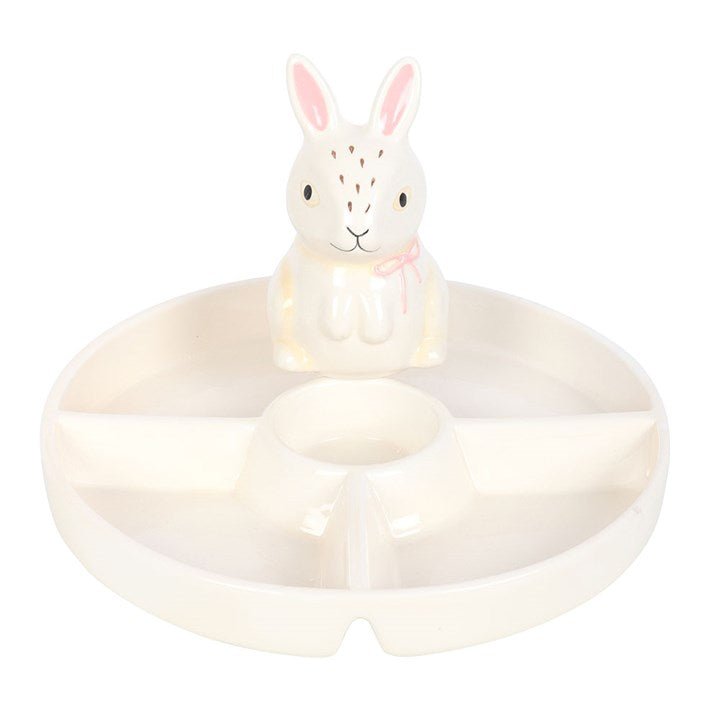 Bunny Chip & Dip Snack Dish | Inspired Creative Gifts