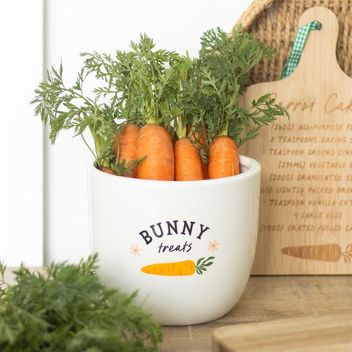 Bunny Treats Ceramic Pot | Inspired Creative Gifts | UK Supplier