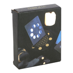 Black Flower of Life Crescent Moon Tarot Card Stand | Religious Items | Inspired Creative Gifts