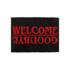 Black Welcome Goodbye Doormat | Door Mat | Inspired Creative Gifts