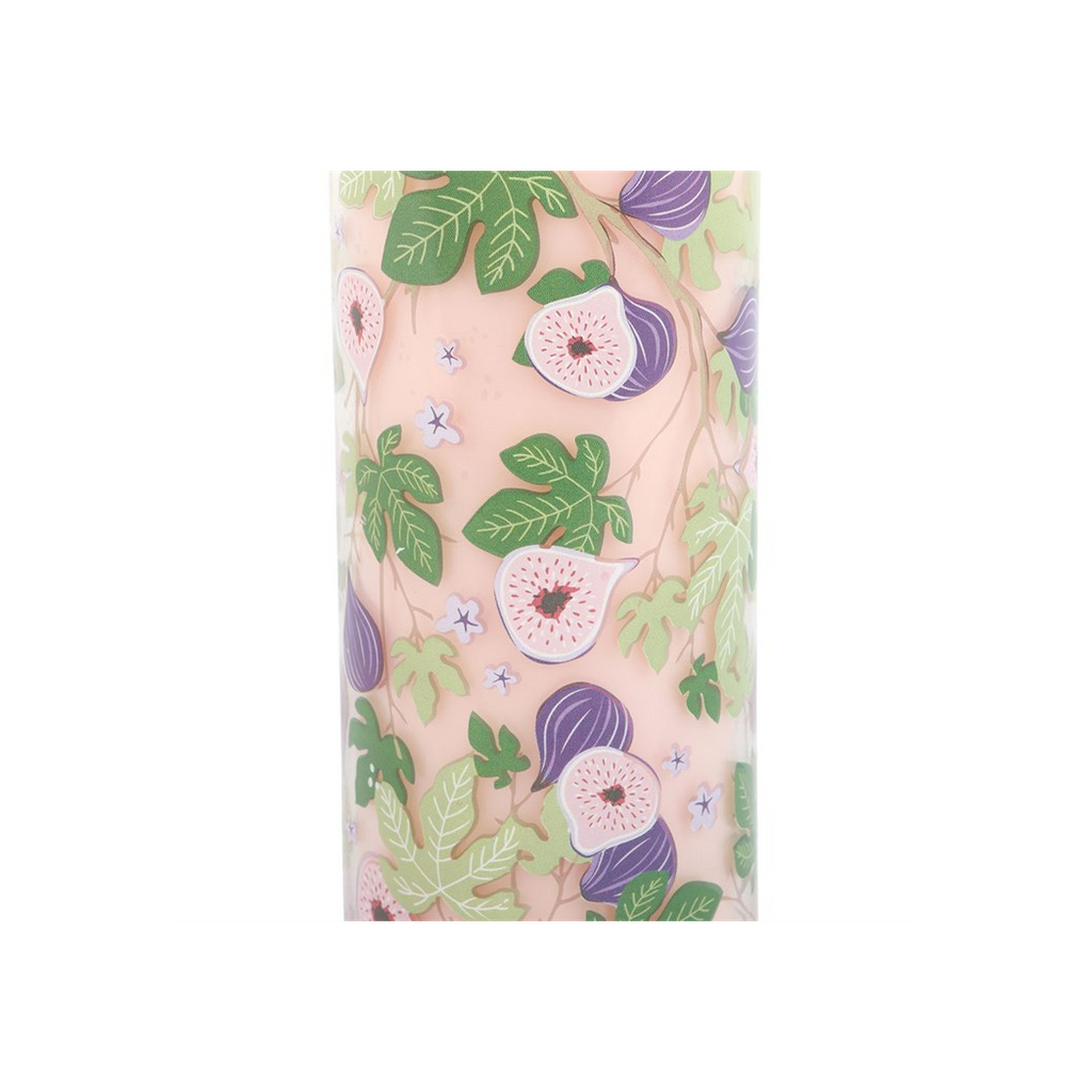 Fig Tree Print Vanilla & Fig Tube Candle | Candles