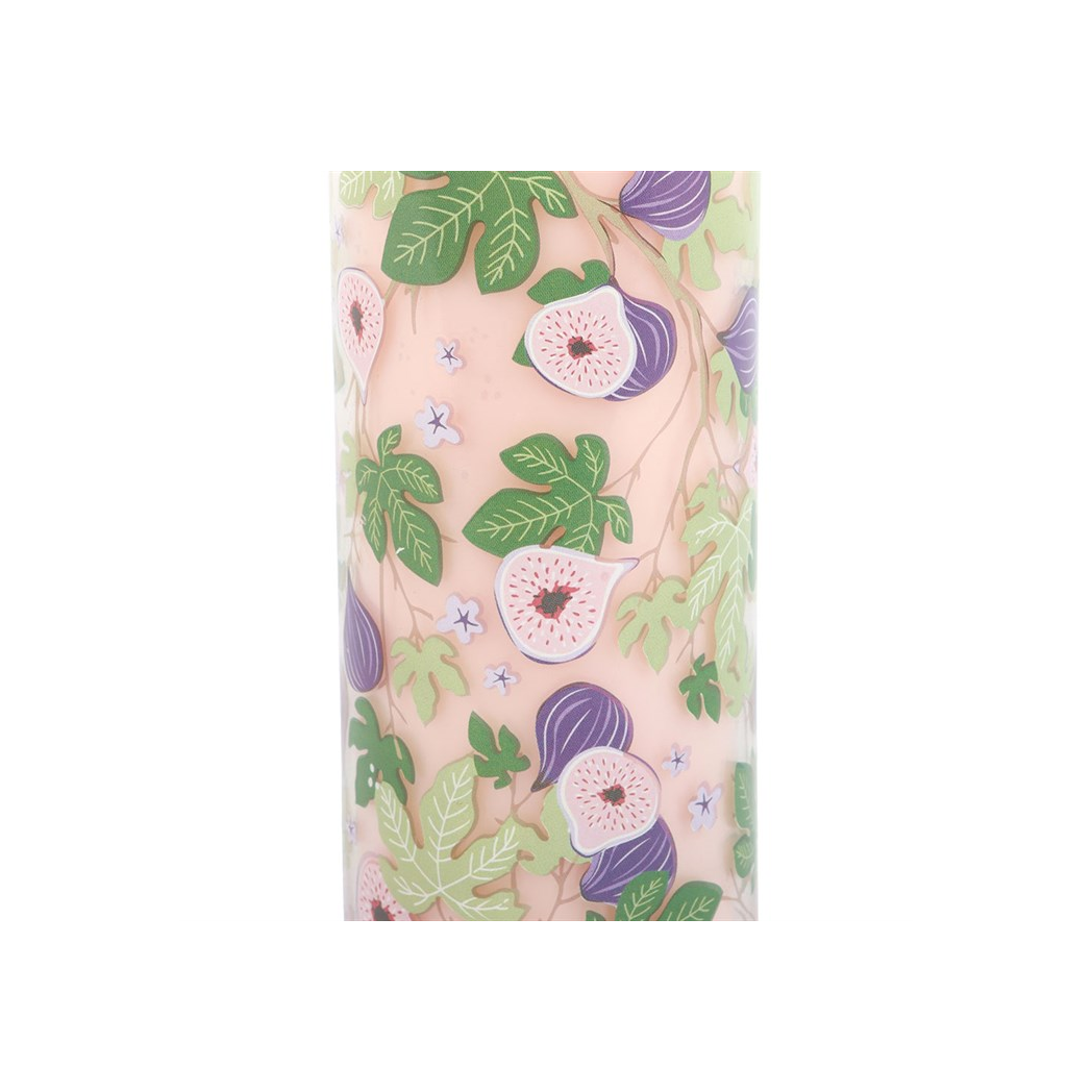 Fig Tree Print Vanilla & Fig Tube Candle | Candles
