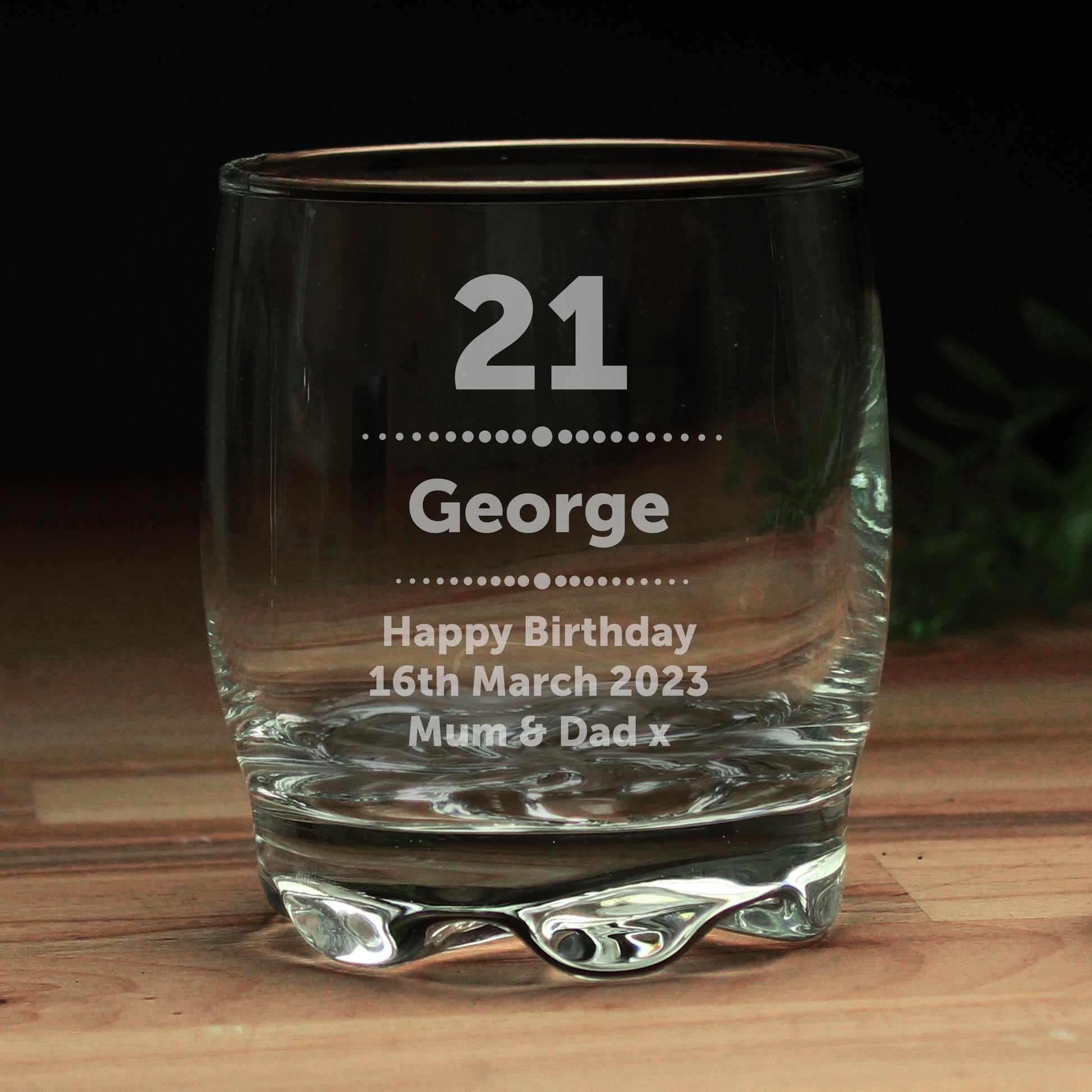 Personalised Birthday Star Tumbler | Big Age 30 40 50 60 70 | Gift for Him | Fathers Day - Tumbler - Inspired Creative Gifts