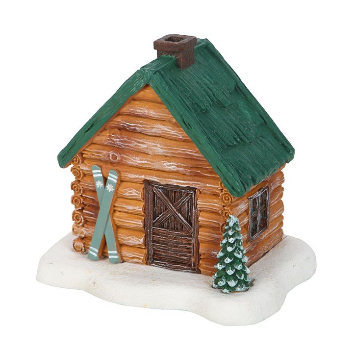 Cabin Ski Chalet Incense Cone Holder | Inspired Creative Gifts | UK Supplier