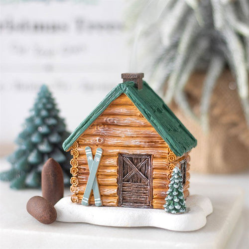 Cabin Ski Chalet Incense Cone Holder | Incense Holders | Inspired Creative Gifts
