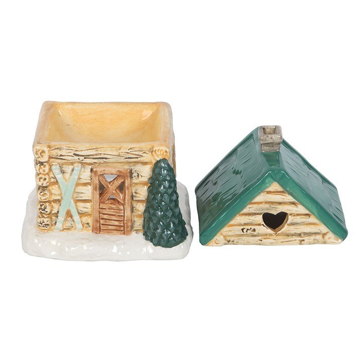 Cabin Ski Chalet Oil Burner | Inspired Creative Gifts | UK Supplier